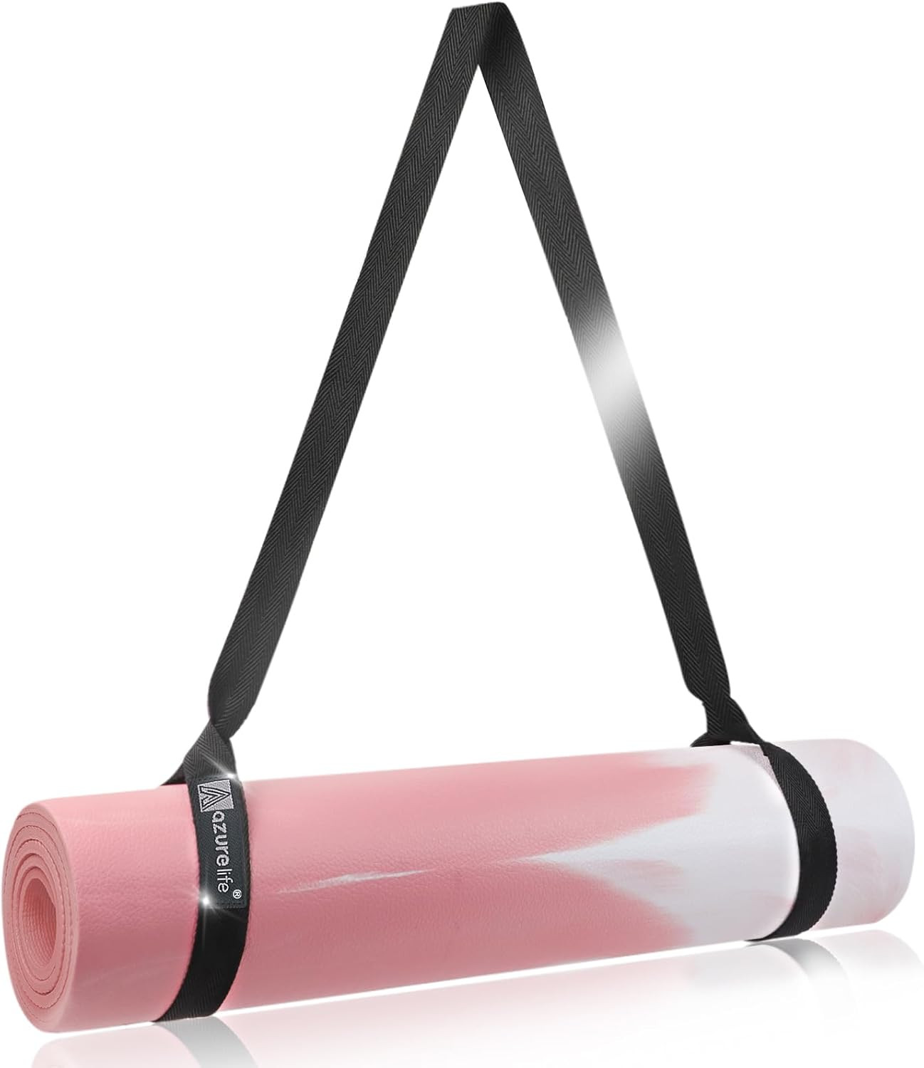 Yoga Mat Sling with Easy-Cinch Straps for Convenient Carrying