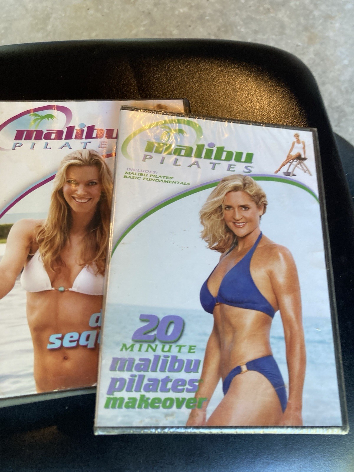 Malibu Pilates Pro Chair Bench Workout Machine 3 DVD’s & High Impact Springs