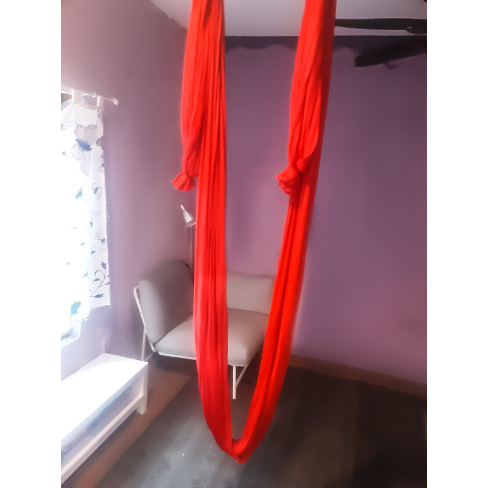 For Universal Aerial Yoga Swing Ultra Strong Antigravity Yoga Hammock Red