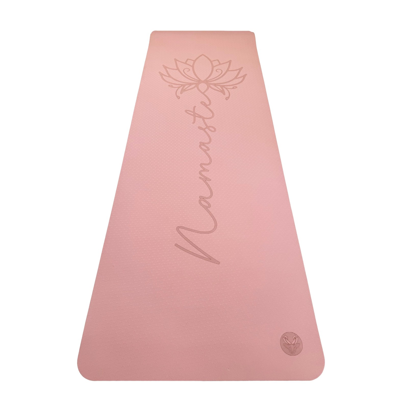 Non Slip TPE Yoga Mat 6mm Thick with Carrying Strap, Lightweight Exercise Mat…