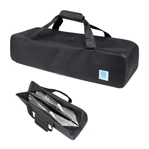 Black RV Camping Carry-All Bag for Tire Locking Chocks – 23-1/2&Prime; x 8&Prime;x 6&Prime; –