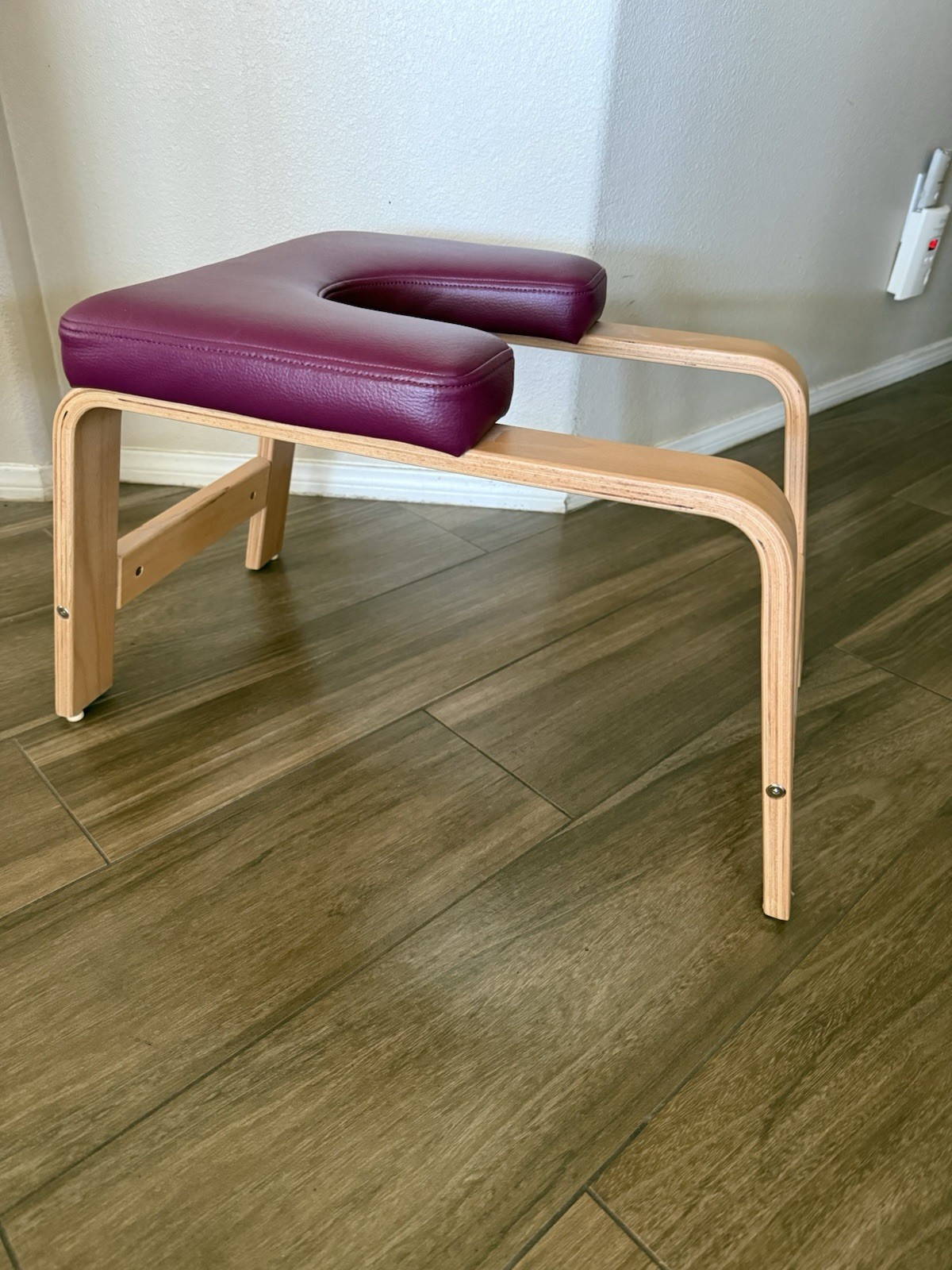 FeetUp Feet Up Yoga Inversion Trainer Headstand Bench/Wine