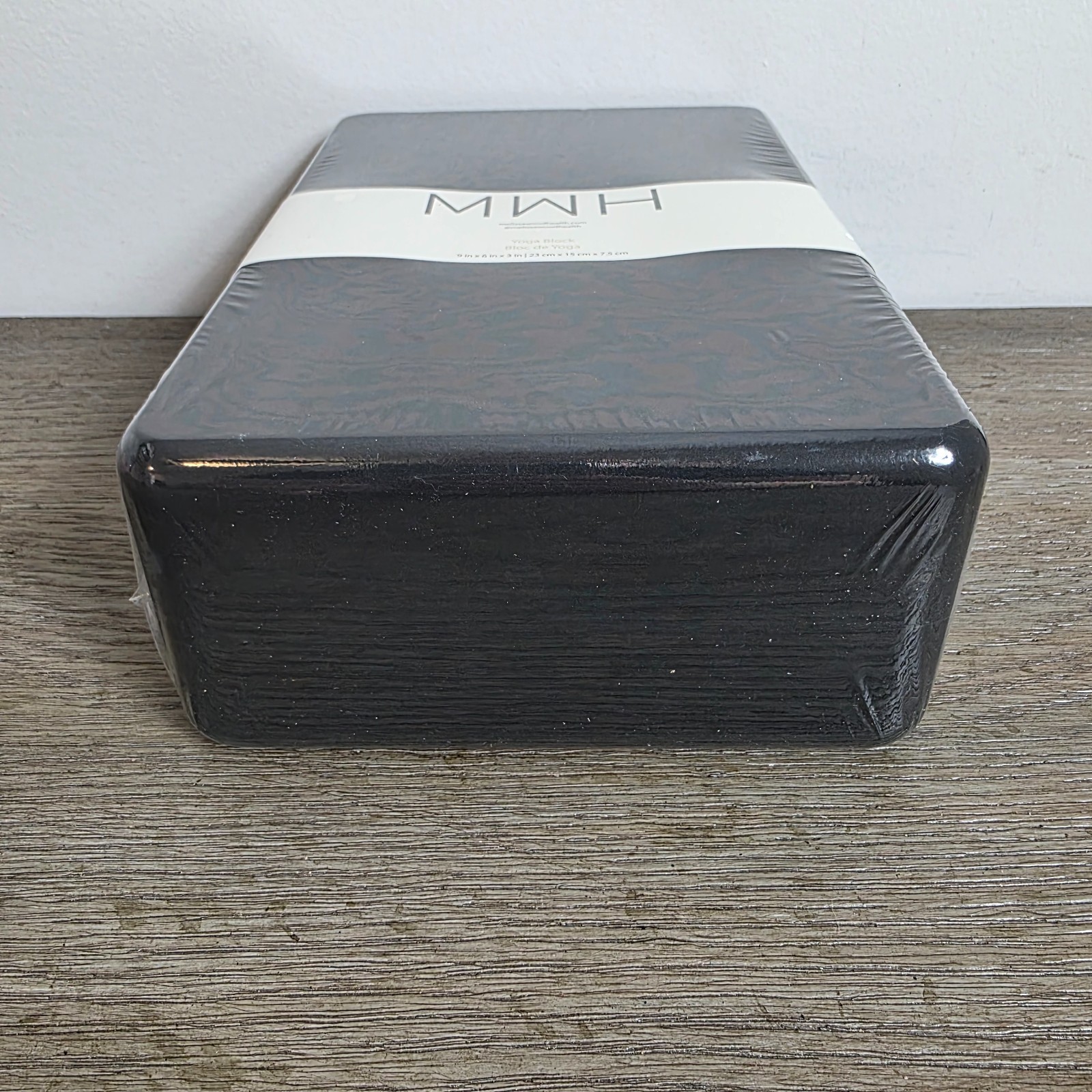 NEW – MWH Yoga Block – Black – Melissa Wood Health