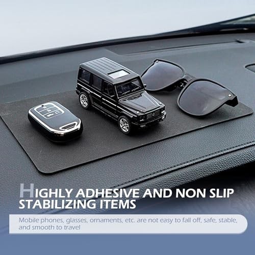 1 PC Car Dashboard Non Slip Mat, Universal Dash Rubber Pad, Lengthen High