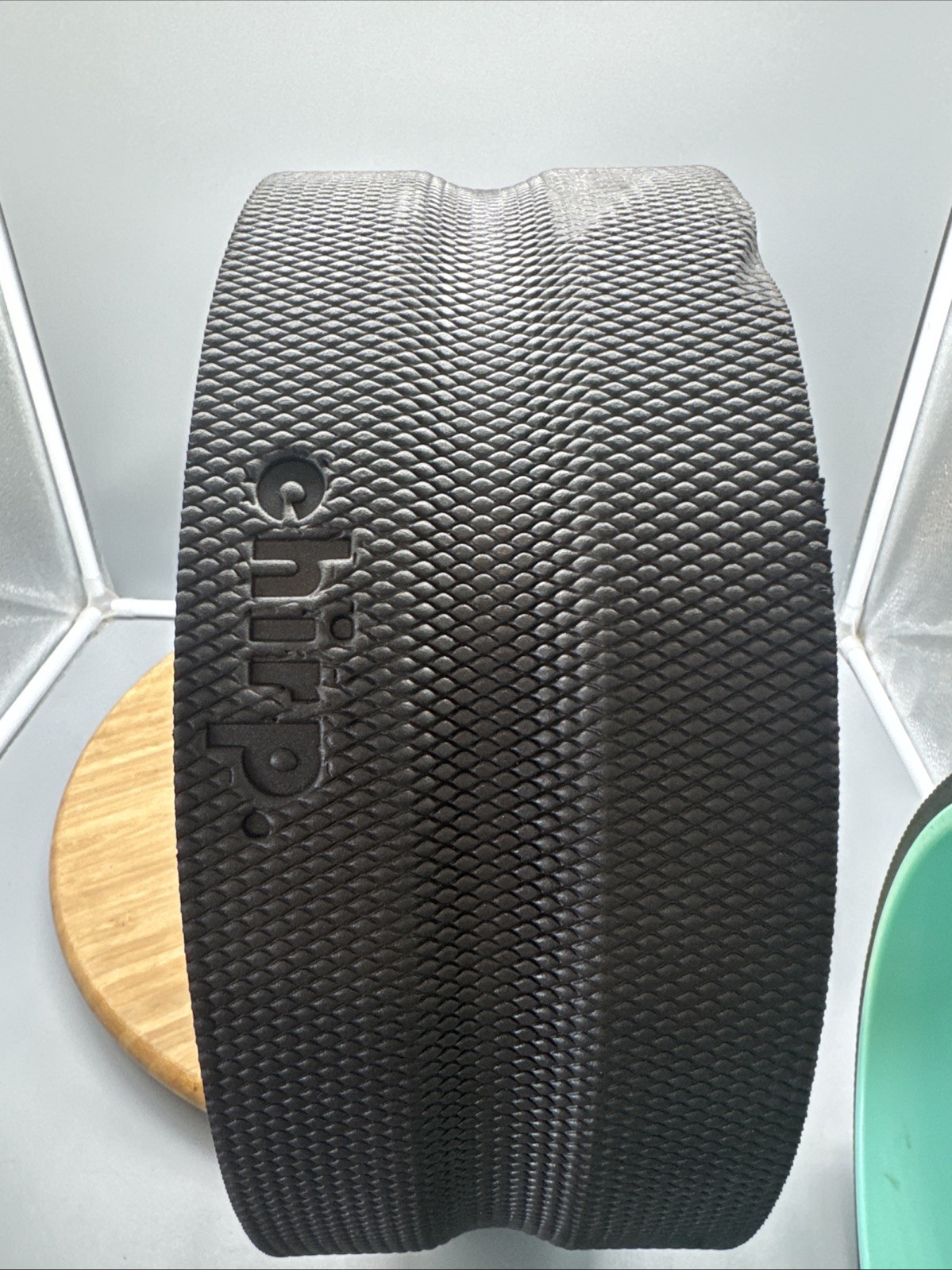 Chirp Foam Roller Wheel (2 pack) – for Back Pain Relief, Muscle Therapy – Black