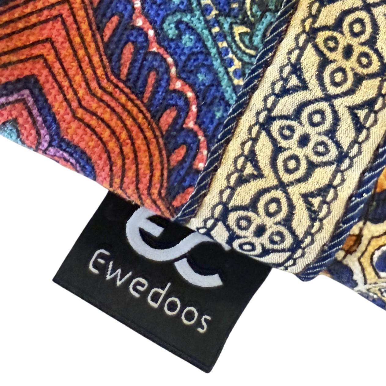Ewedoos Yoga Mat Bag Mandala Canvas Lined Outside Pouch w/ Zip Pocket