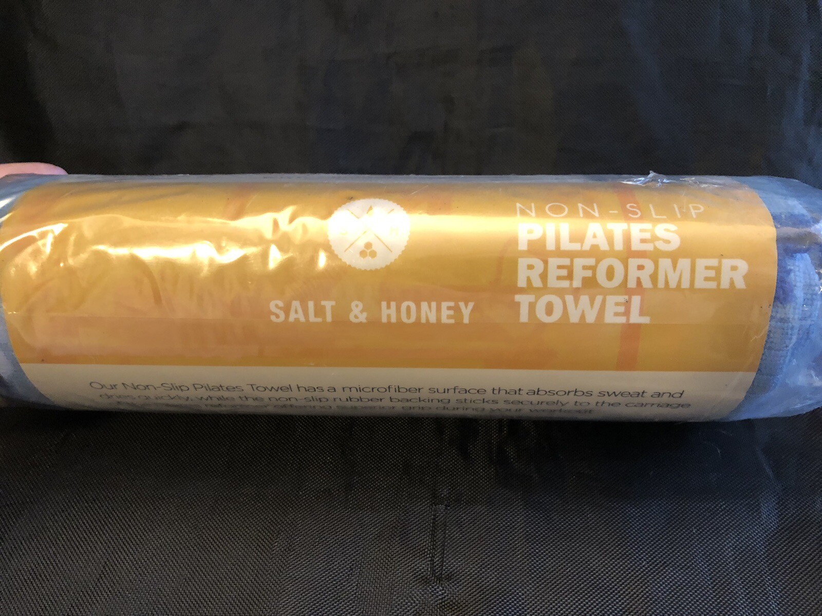 NEW Salt & Honey Non-Slip Pilates Reformer Workout Towel and Mat – Blue