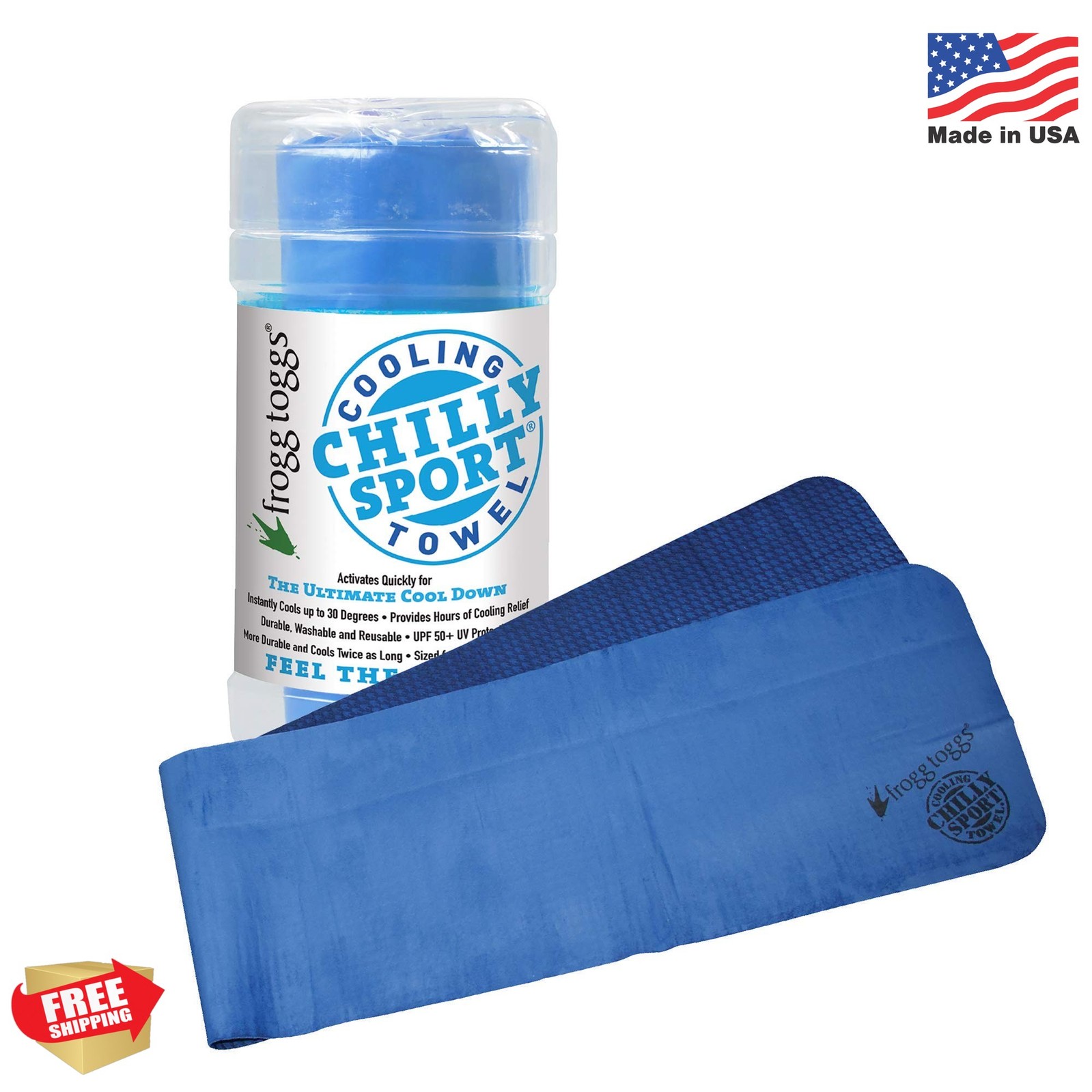 FROGG TOGGS Chilly Sport Cooling Neck Wrap & Head Band
