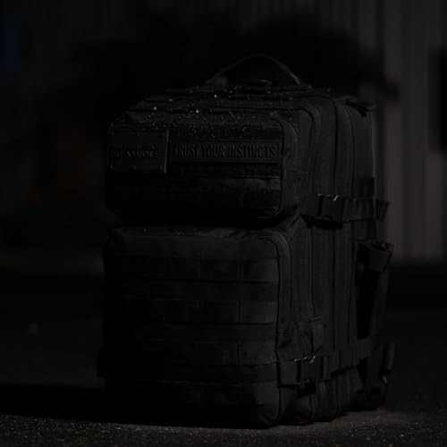 25L Athletic Gym Backpack () Durable 1000D Waterproof Nightshade Edition