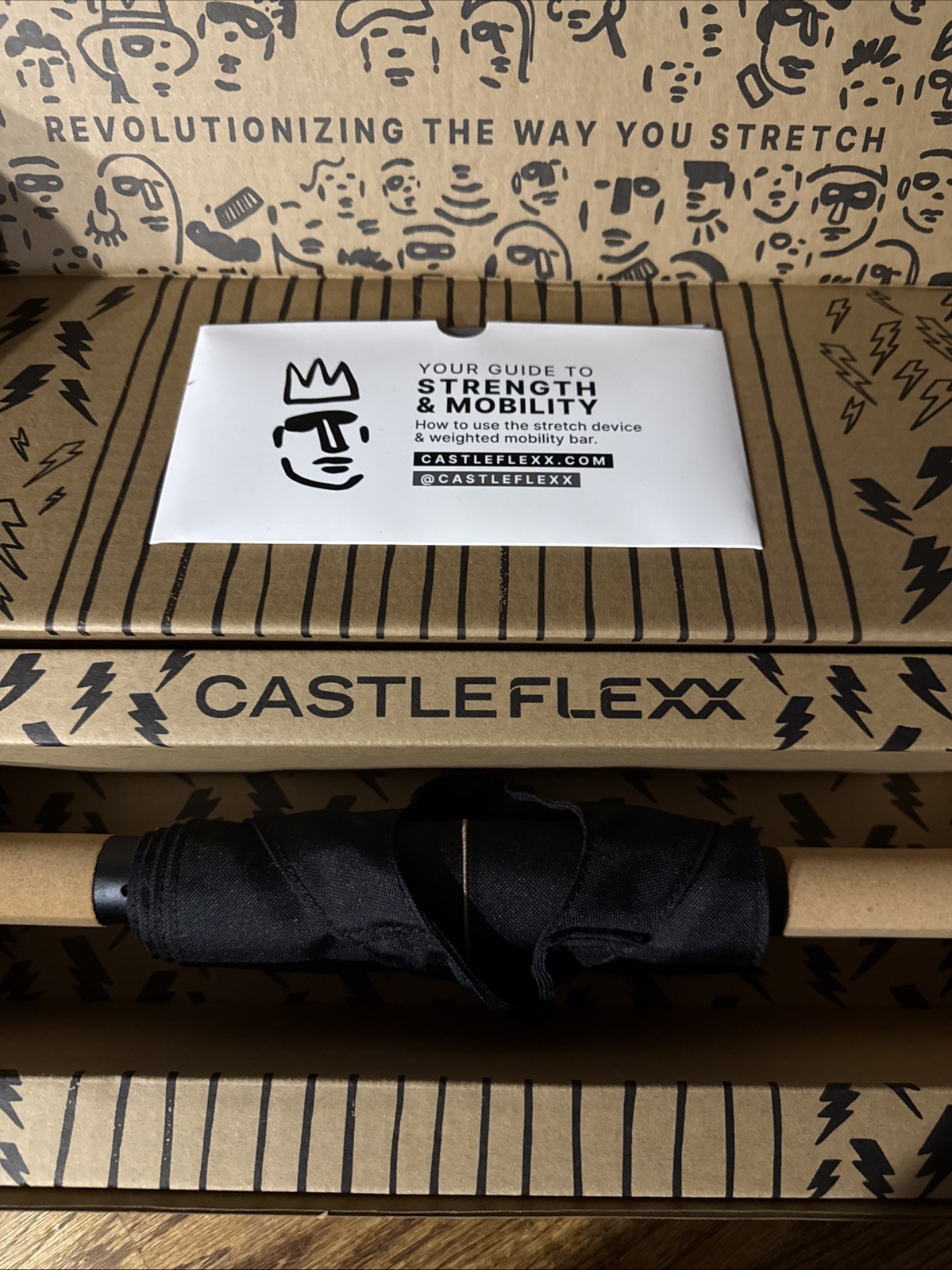 CastleFlexx Mobility and Full Body Strengthening Device Luxury REGULAR 5&prime;-5&rsquo;8