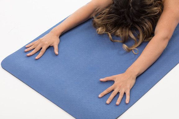 Alma ECO–TPE Yoga Mat 6mm , 1/4&Prime; – Green