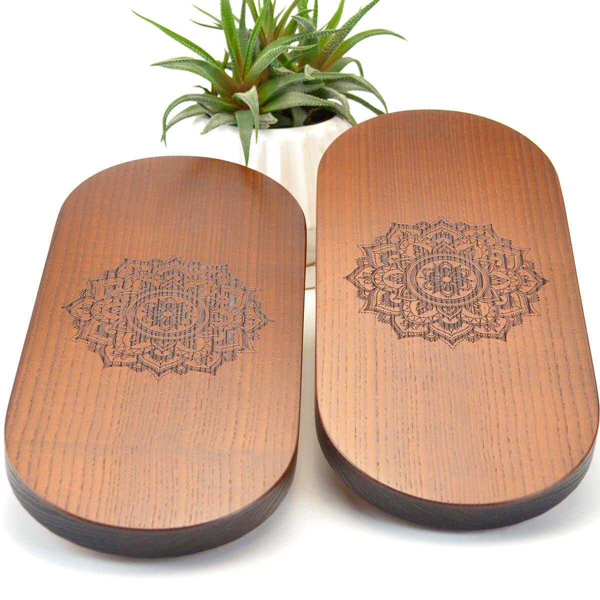 Sadhu Board with Thermal Ash « Mandala » Copper Nails 10 mm/0.4 inch