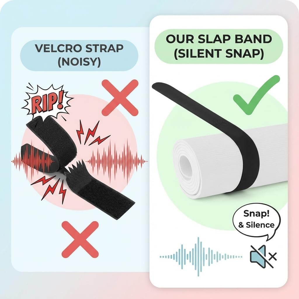 Multi-Purpose Yoga Mat Carrier with Snap Closure – Ideal for Active Lifestyles