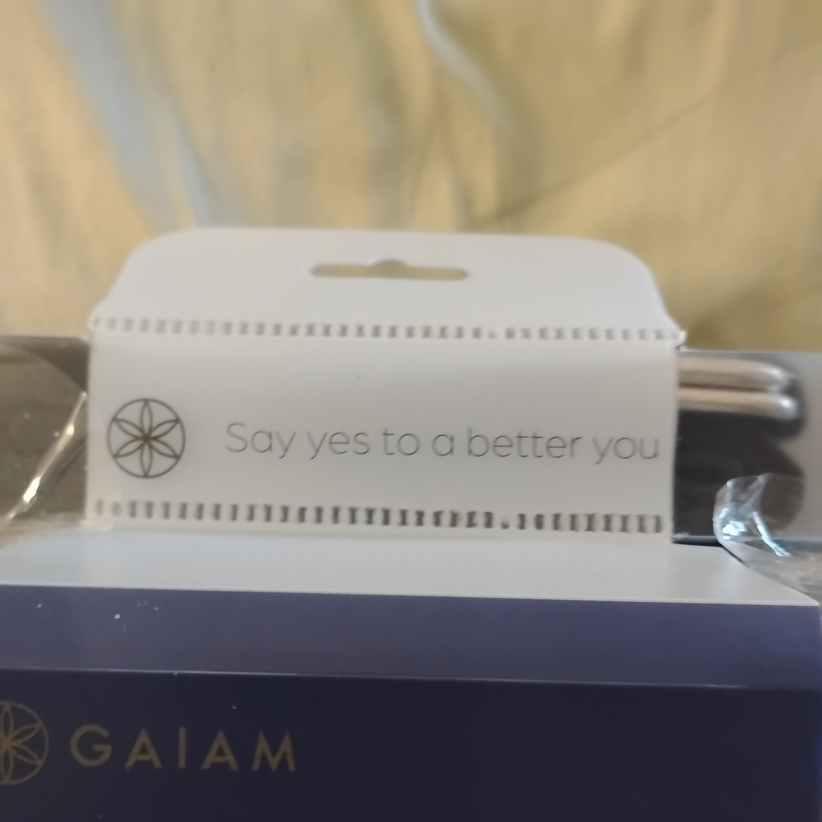 Gaiam Yoga Block + Yoga Strap Combo Set