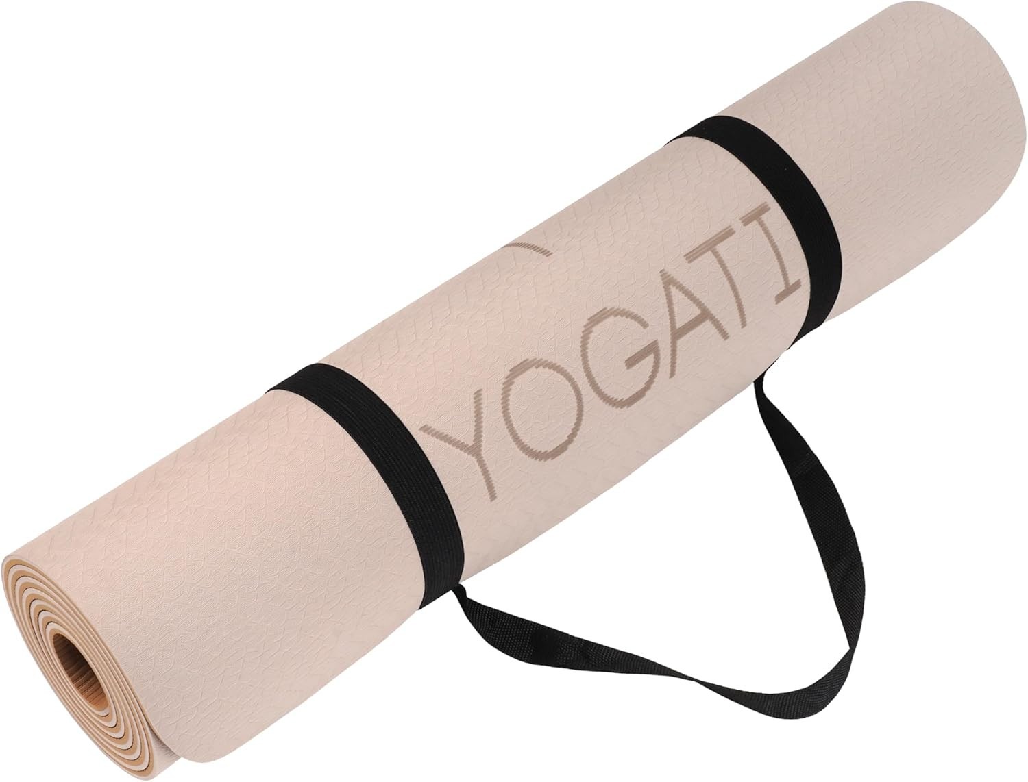 Versatile Home Workout Mat with Dual TPE and Comfort Cushioning – Safety First!