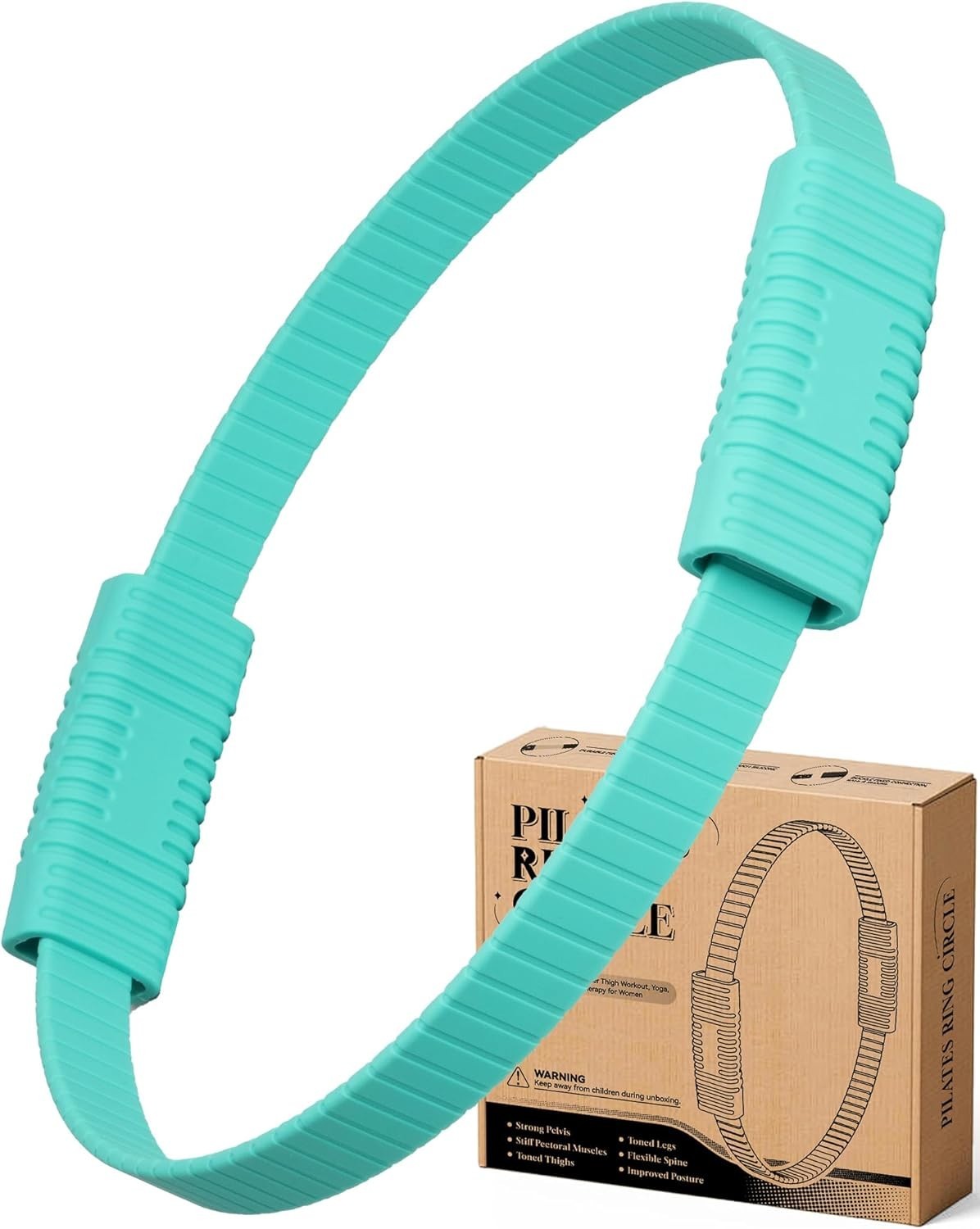 Pilates Ring, Silicone Magic Pilates Rings, Lightweight & Durable Flexible Fi…