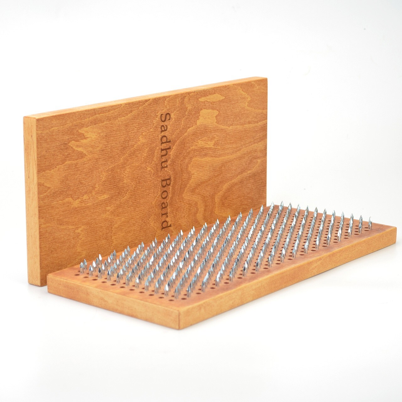 Sadhu Board with Engraving « Sadhu Board » Galvanized Nails 10 mm/0.4 inch