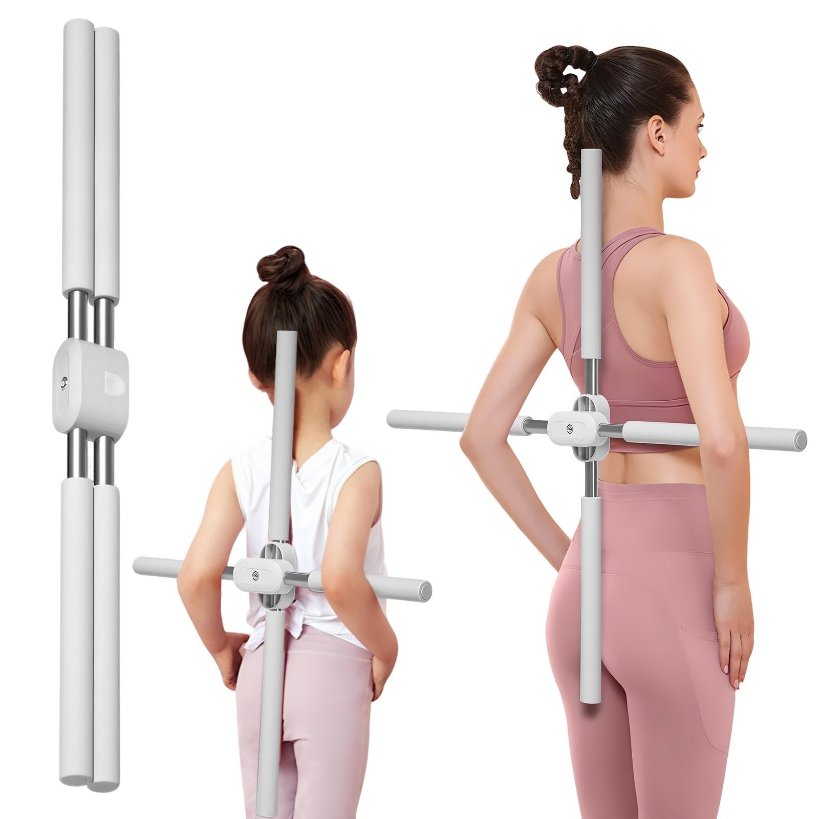 Yoga Stick, Back Cross Orthosis for Adult And Child, Foam Stainless Steel Mat…