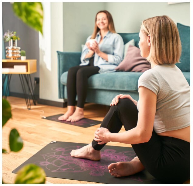 Colored Grounding Mat for Calm, Focus, Creativity – Large Size 23.6&Prime;x35.4&Prime;