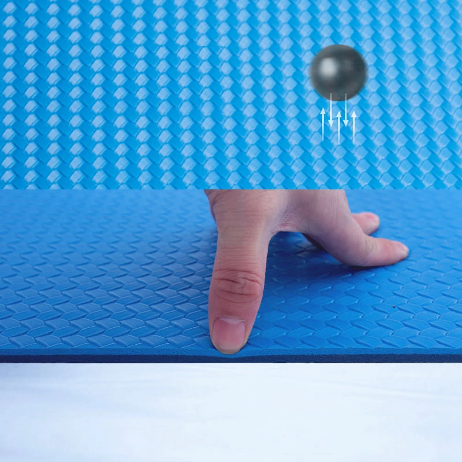 Extra Thick Yoga Mat 24&Prime;X68&Prime;X0.31&Prime; Thickness 0.31 Inch -Eco Friendly Material- w