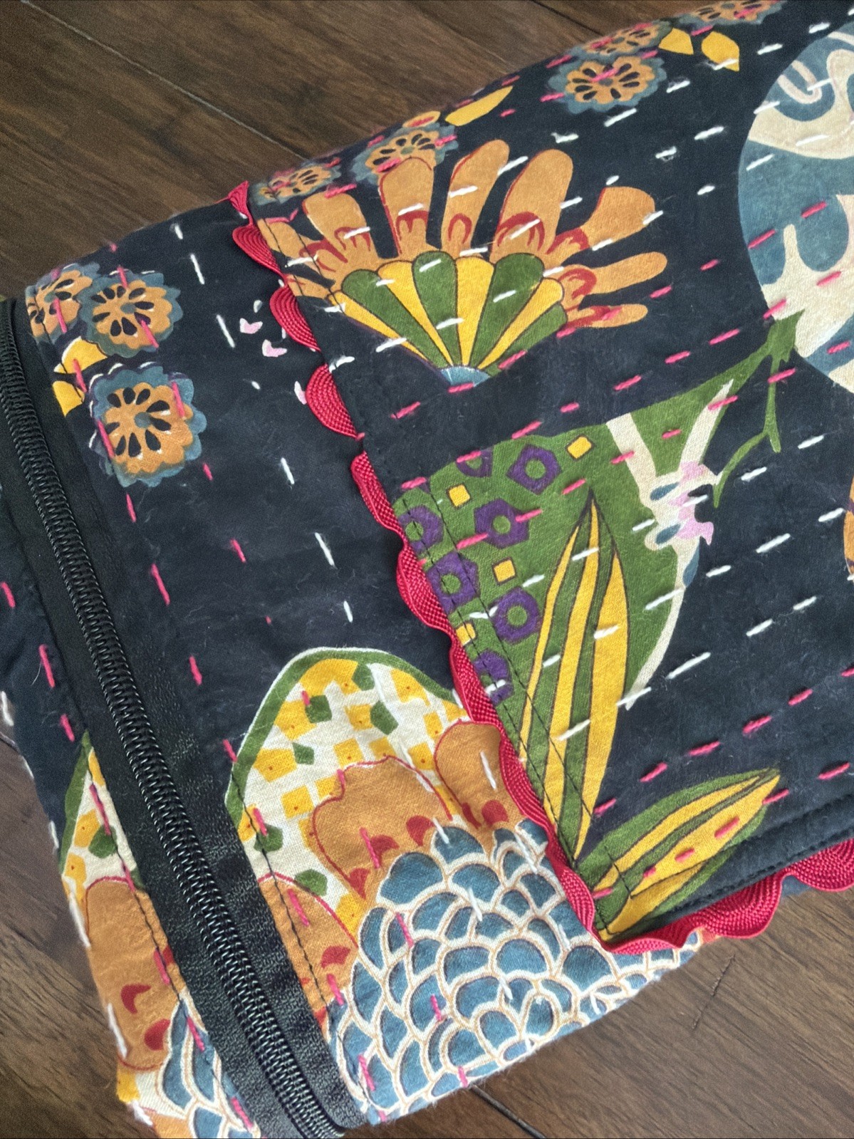 prAna Boho Yoga Bag Mat Holder Adjustable Sling Strap Zip & Drawstring Pockets