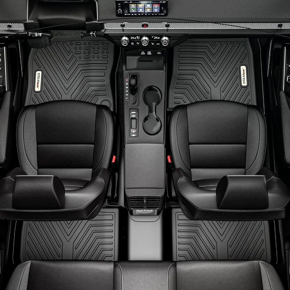 YITAMOTOR Floor Mats Fits for Toyota Tundra Double Cab 2026 2025-2022, Custom Fi