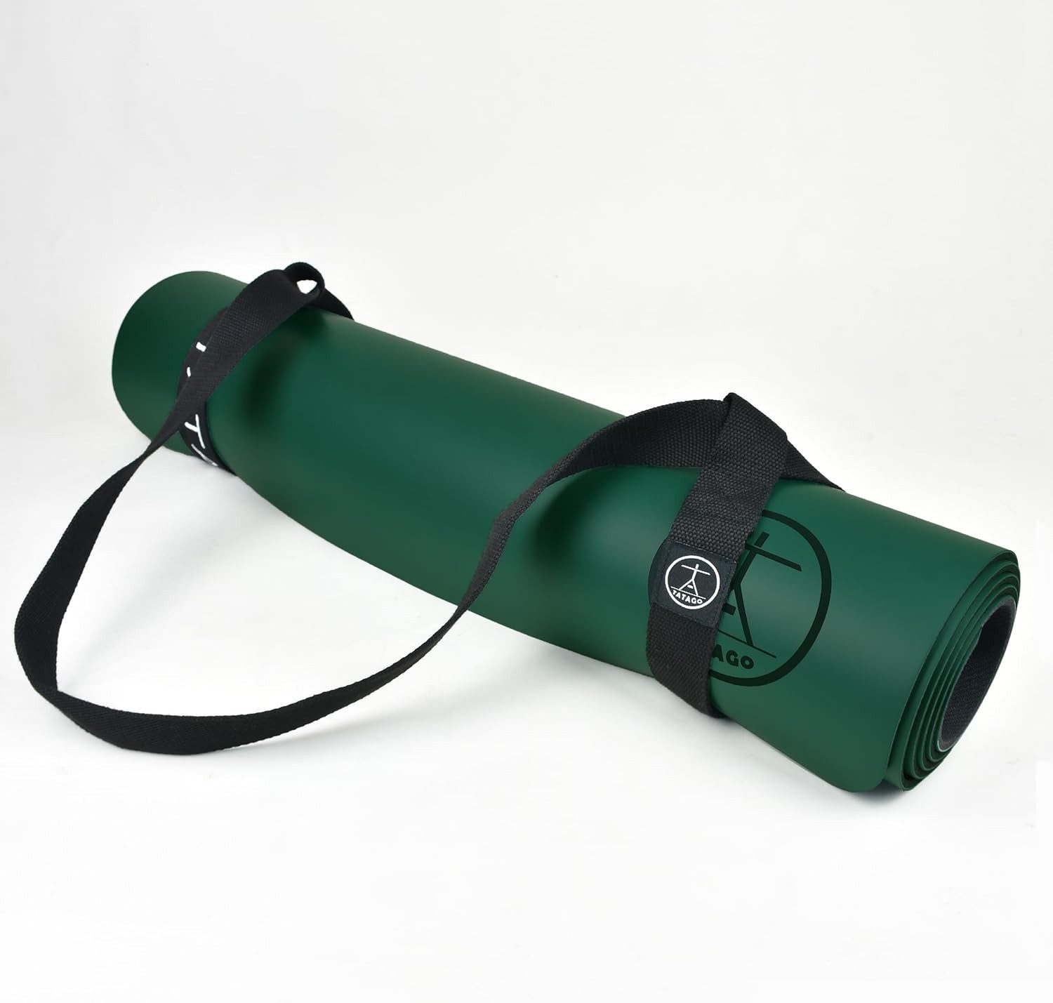 Non-Slip Exercise Mat with Strap