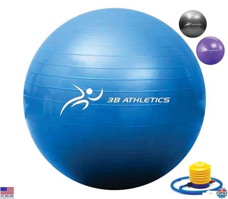 Yoga Ball for Pregnancy & Exercise Ball 65cm & 75cm – Fitness Equipment for Home