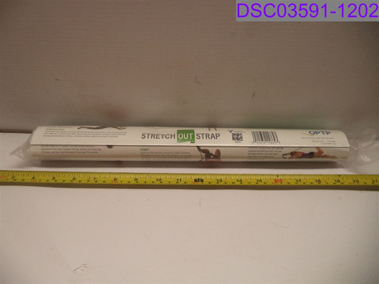OPTP Stretch Out Strap with Poster