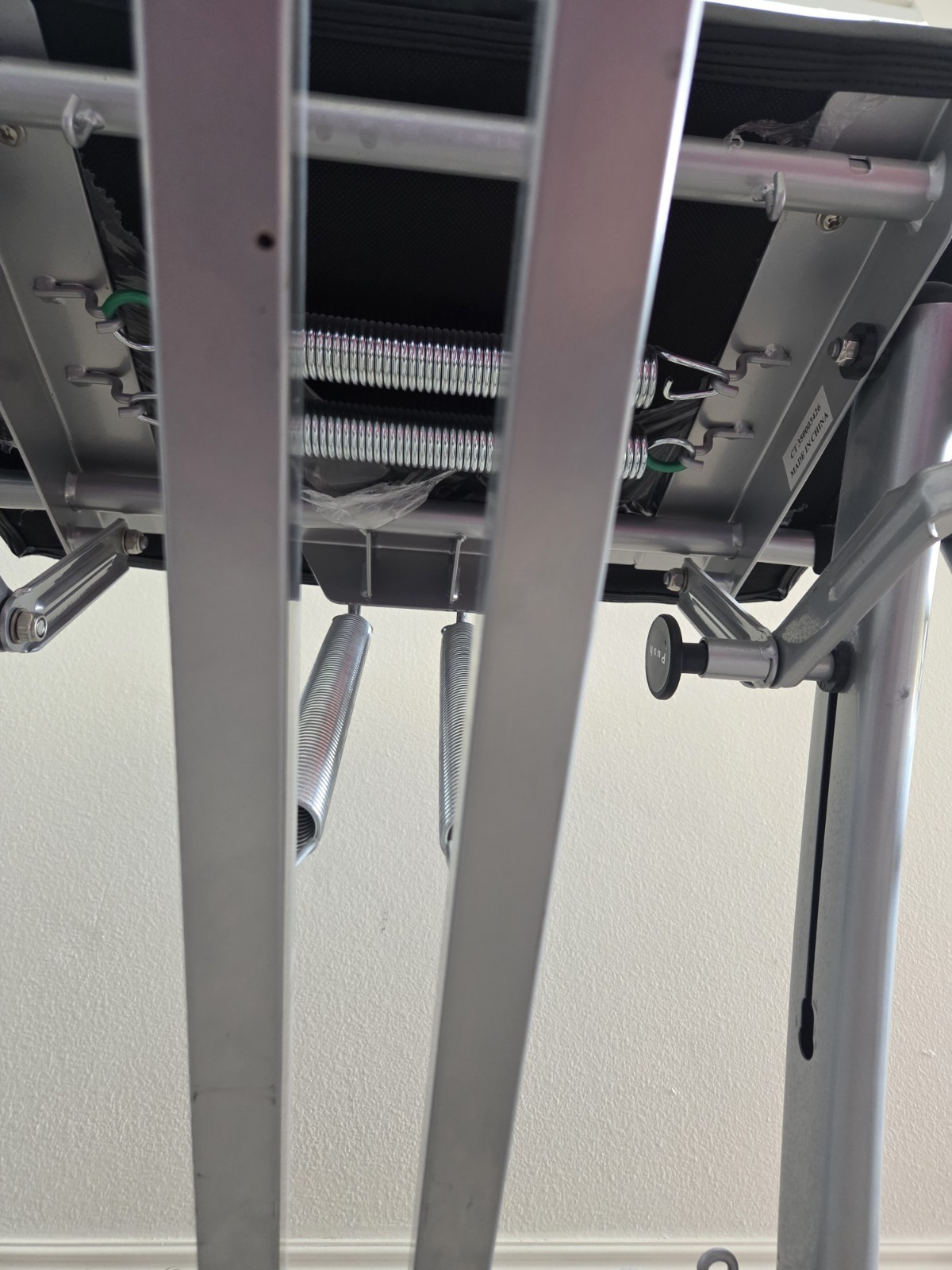 Malibu Pilates Pro Chair Foldable Adjustable Handles Spring Resistance Pilates