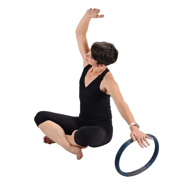 ATHLETIC WORKS Pilates Magic Circle-12&Prime;- 0.75 lbs – Strength & Flexibility – NIB