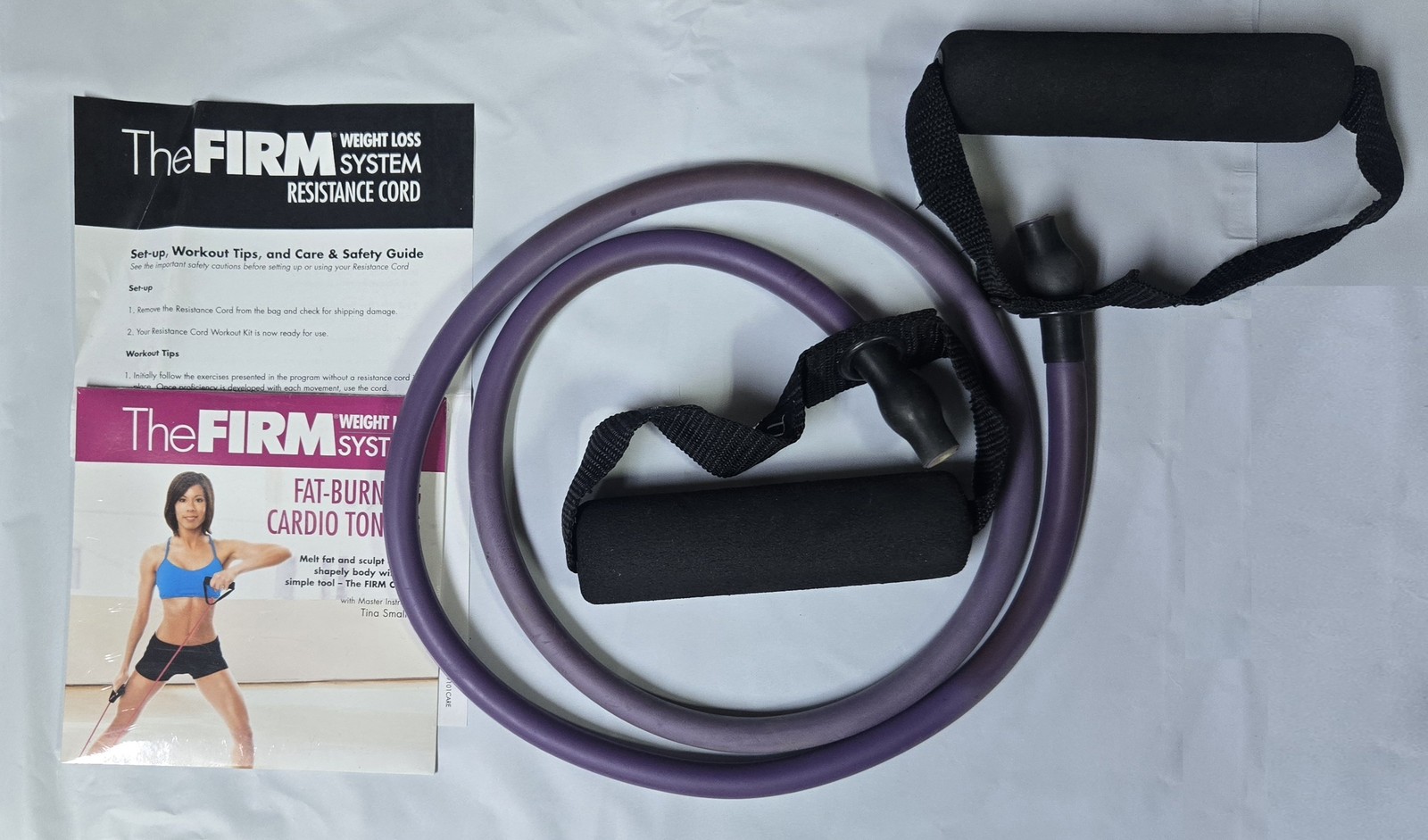 The Firm Resistance Cord with DVD Purple/Heavy