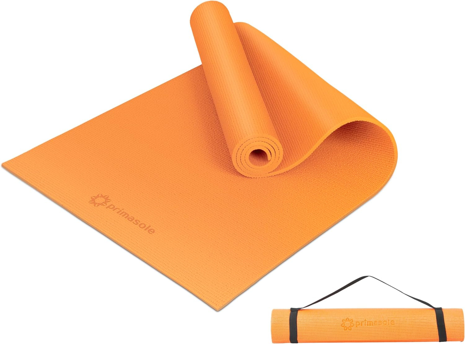 Non-Slip Yoga Mat with Carry Strap for Home & Gym – 7 Vibrant Colors
