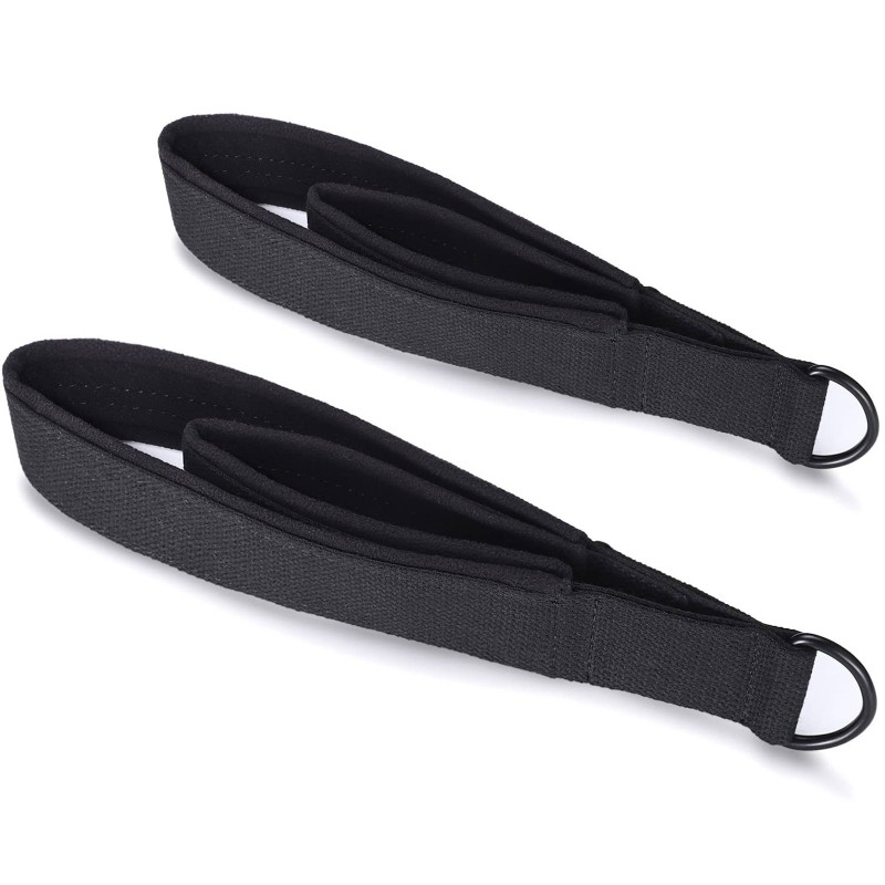 Pilates Reformer Double Straps Handle D-Ring Fitness Yoga Accessories Gift