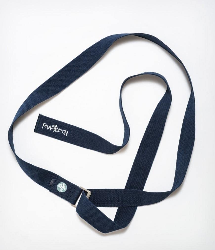 Manduka Align – Secure Slip Support Midnight Blue 1.75 Inch Wide 10