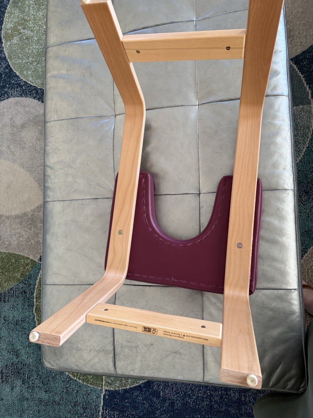 FeetUp Feet Up Yoga Inversion Trainer Headstand Bench/Wine
