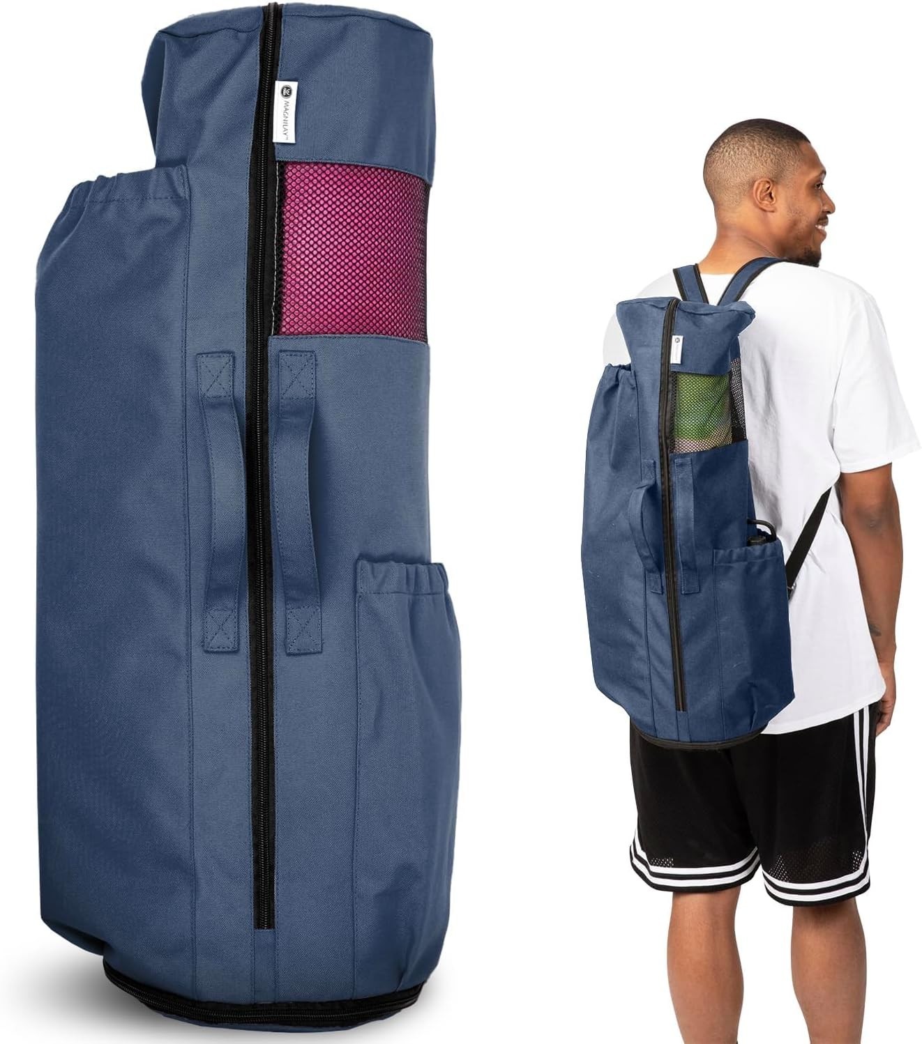 Yoga Mat Bag for Women and Men, Fits Mats and Accessories