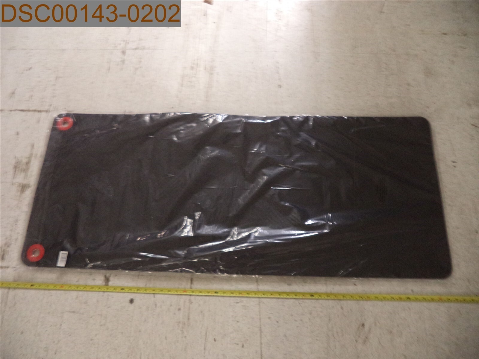 Hanging Exercise Mat, Black, 56&Prime; x 23&Prime;, 759026705368