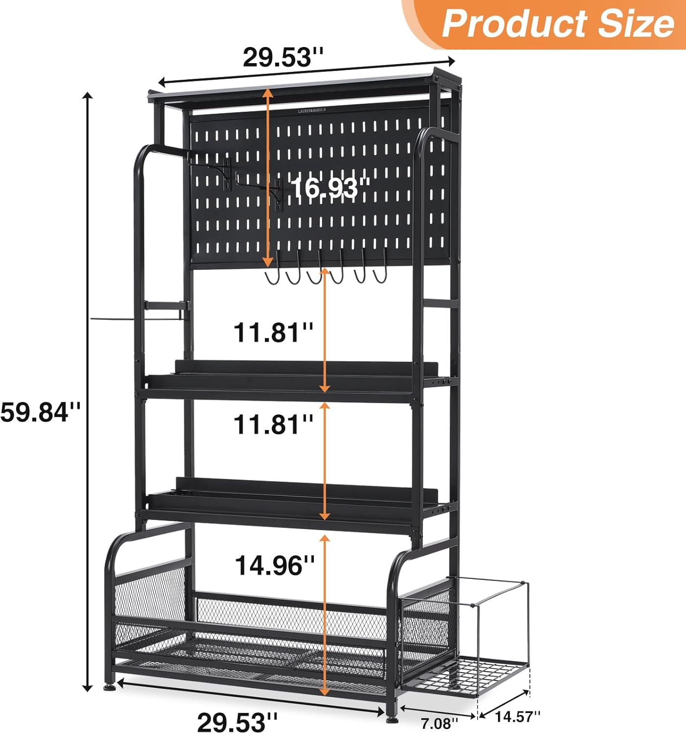 Taller Home Gym Storage Organizer, Yoga Mat Storage Rack with Hanging Board, Exe