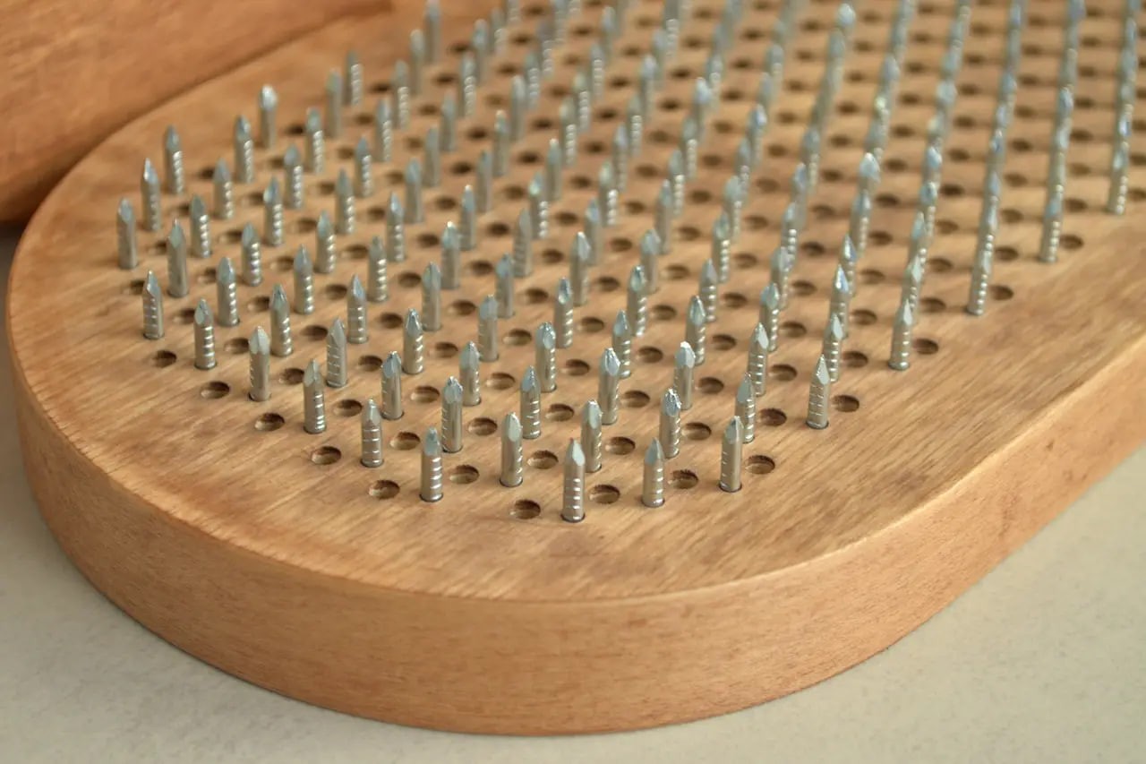 Dynamic Sadhu Board « Mandala » Galvanized Nails 10 mm/0.4 inch