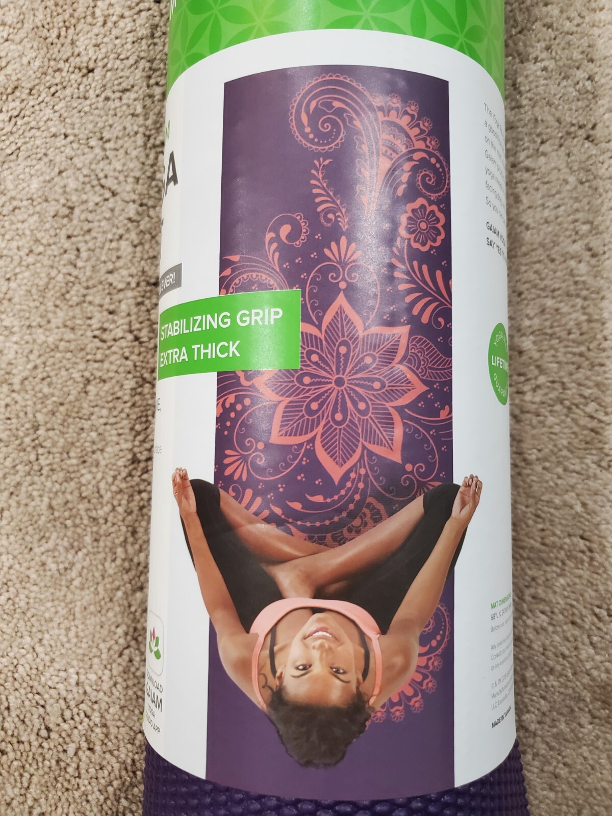 Gaiam Premium 6MM Yoga Mat