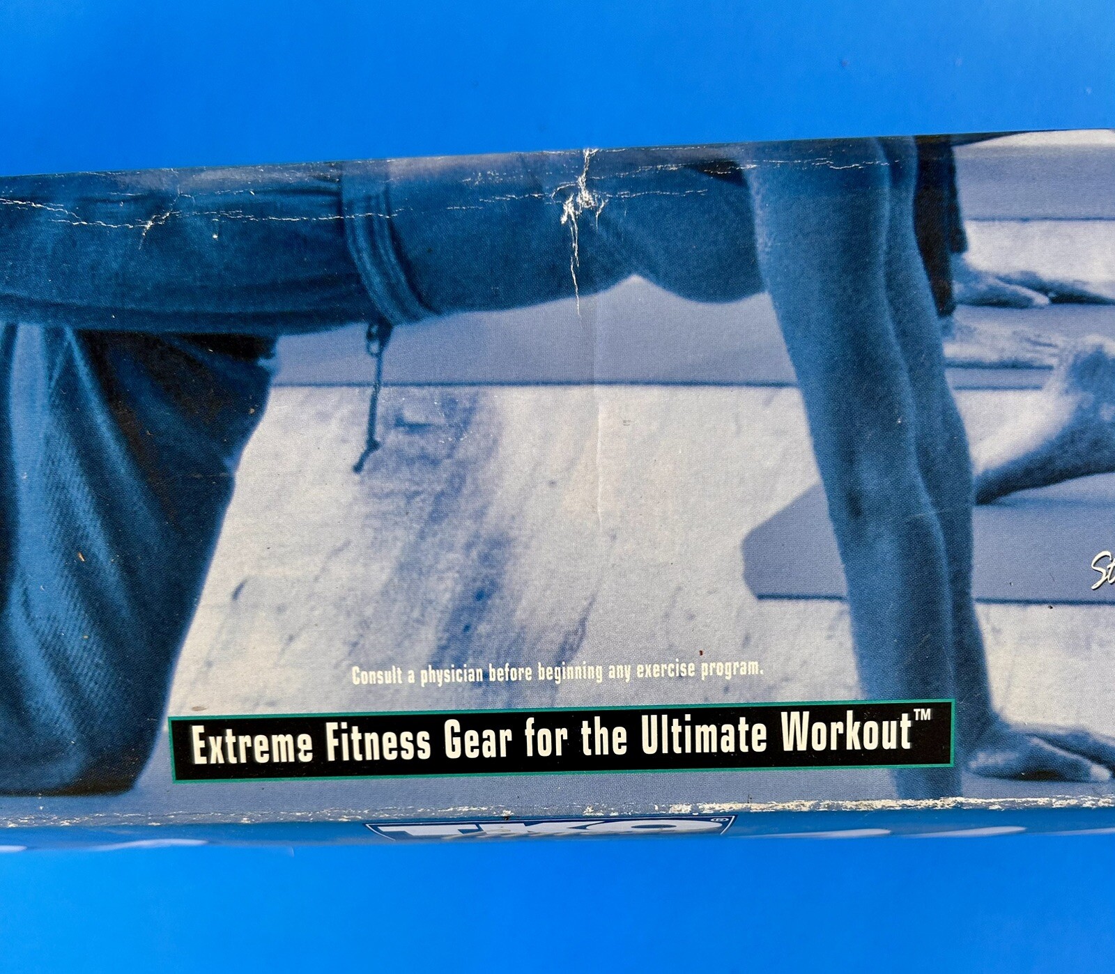 TKO Fitness VTG 2001, 1/4&Prime; 24&Prime; x 68&Prime; Yoga Mat, Sticky Studio Quality Blue Sealed