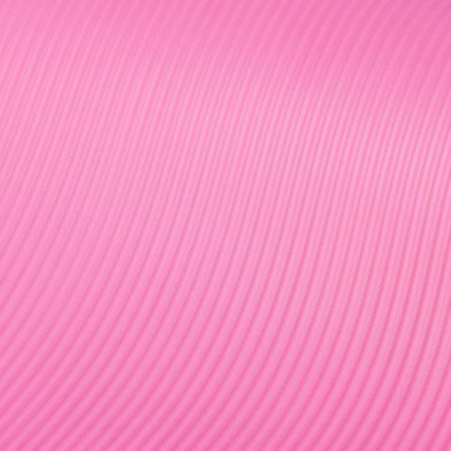 Amazon Basics Pink Extra Thick Exercise Yoga Mat with Carrying Strap 74&Prime;L X 24&Prime;W