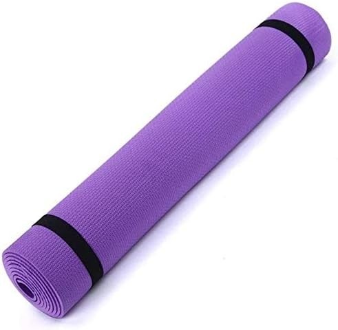 Yoga Mat Anti-skid Sports Fitness 6MM Thick EVA Comfort Foam 6mm-purple