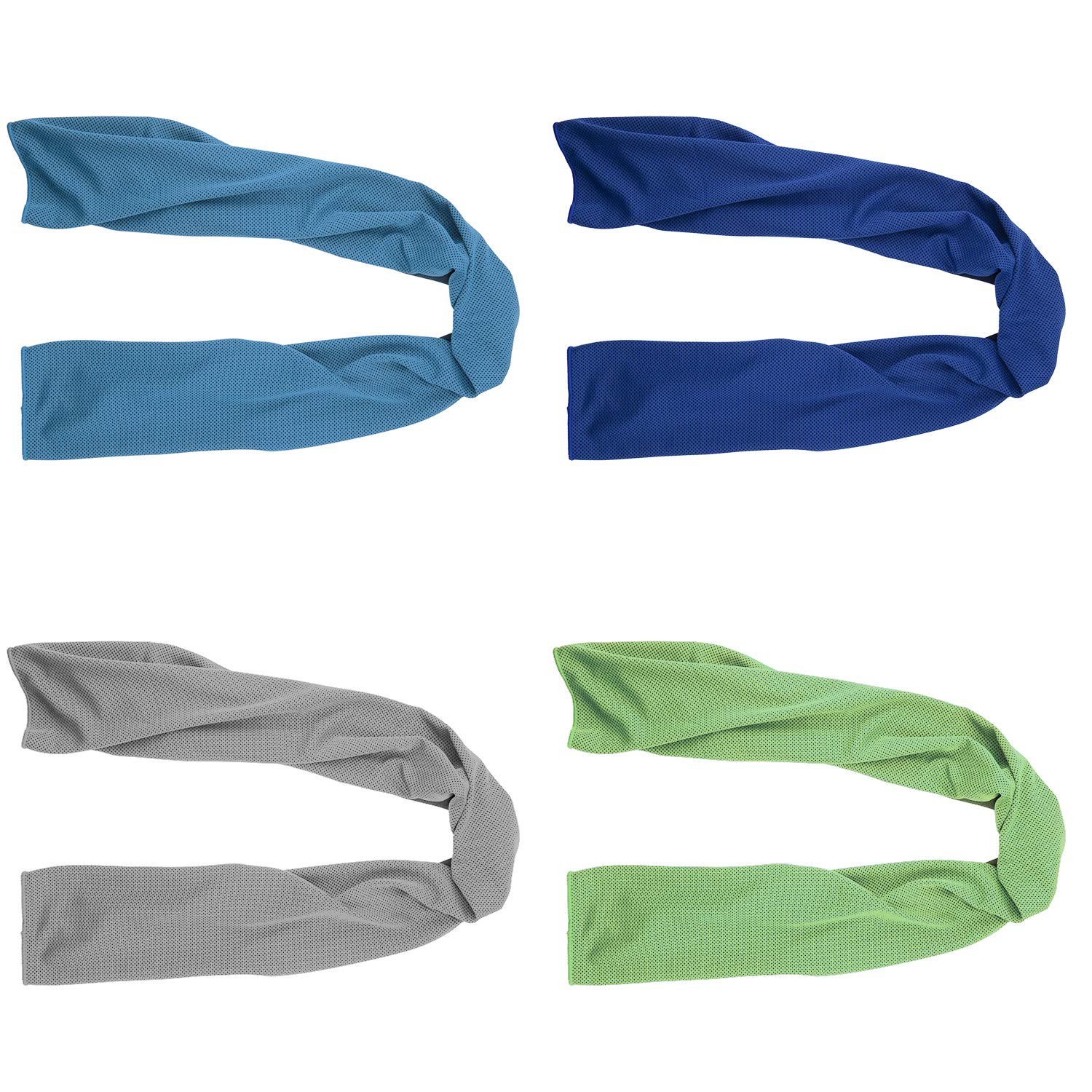 4 Packs Cooling Towel (40&Prime;x 12&Prime;), Ice Towel, 40&Prime;×12&Prime;, Multicolor-1