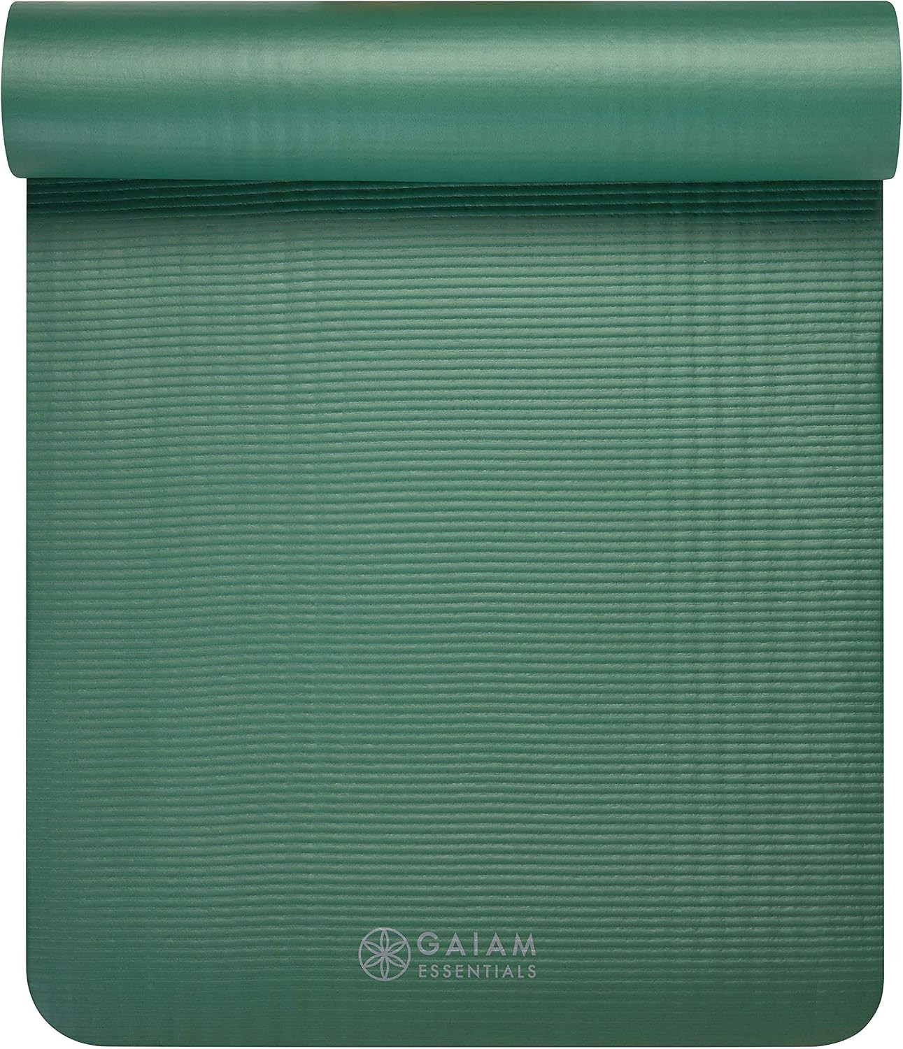 Gaiam Essentials 2/5&Prime; Thick (10Mm) Yoga & Pilates, Fitness & Exercise Mat with E
