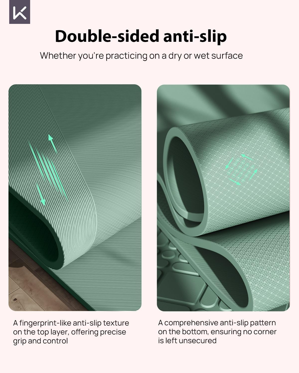 Yoga Mat – Premium 7Mm Thick Exercise Mat, Anti-Tear 32 » Extra Wide Fitness Mat