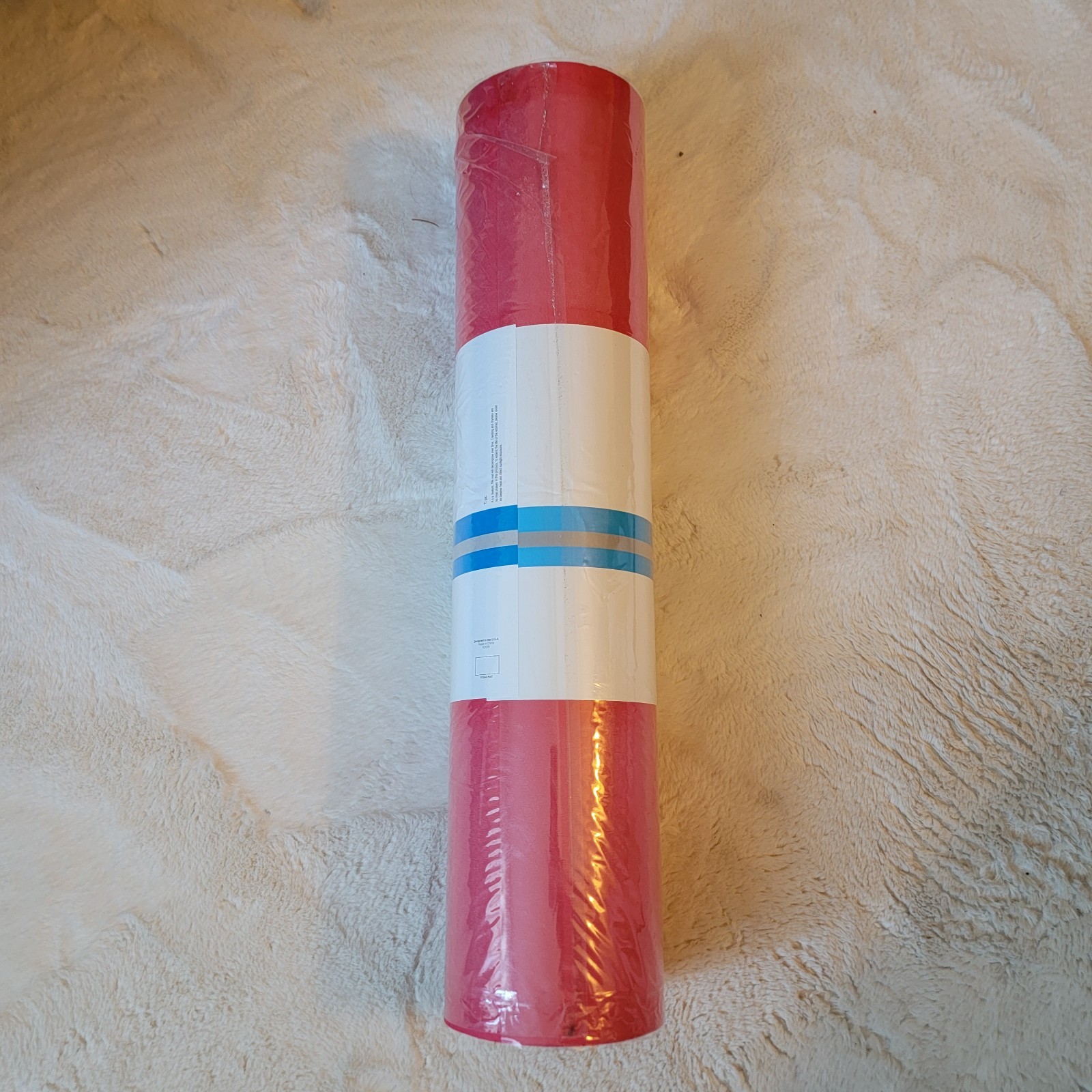 Quick Flex Yoga Mat Pink Exercise Mat