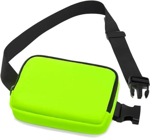 Fanny Pack,Belt Bag,40 Inch Asjustable Strap Everywhere Belt Bag,for Green