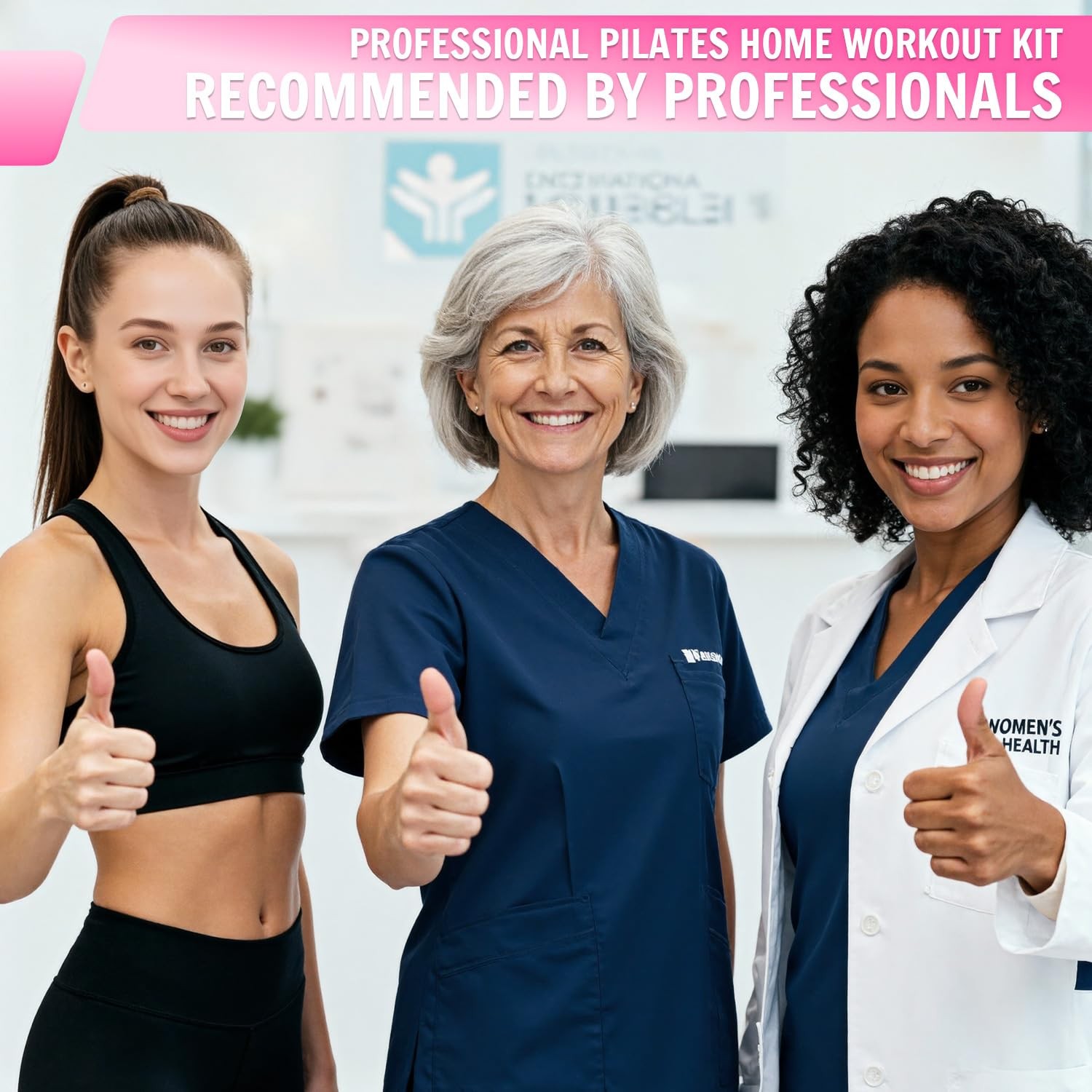 Pilates Essentials Kit for , at Home Workout Equipment with Mini , Pilates Ri…